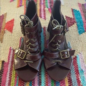 3 for $10! Bordeaux Aldo gladiator sandals